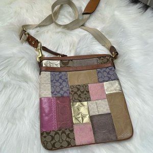 Coach Mini Crossbody Bag Womens Colour Block